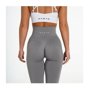 NVGTN Solid Seamless Legging - Light Grey- S